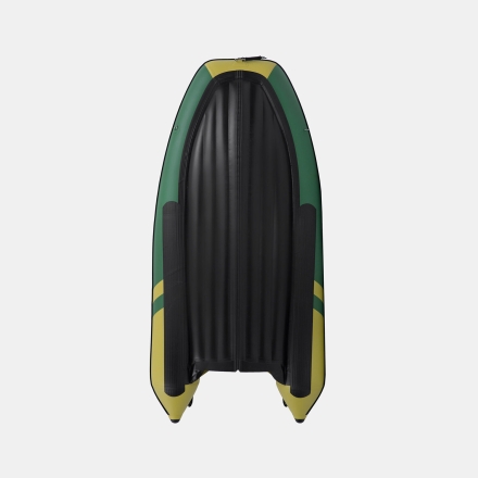 GLADIATOR E 350 PRO AIR Зелено-оливковый моторная лодка ПВХ, фото 4