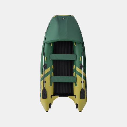GLADIATOR E 350 PRO AIR Зелено-оливковый моторная лодка ПВХ, фото 3