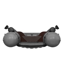 Моторная лодка ПВХ Фрегат 430 Air F (НДНД) с фальшбортом Серый