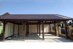 Навес для авто ВИК Несущий каркас, фото 7