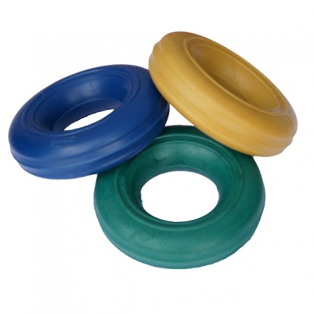 Эспандер кольцо нагрузка 30кг d-77мм гладкий Цветной, фото 1