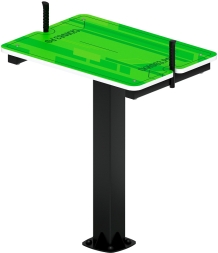 Стол для армреслинга (зеленый) - Уличный тренажер - СТ 001-12, фото 3
