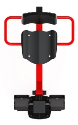 Жим ногами (красный) - Уличный тренажер - СТ 011-11, фото 5