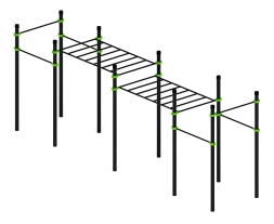 Воркаут 108 зеленый ВТ 12.20-02, фото 2 Воркаут 108 зеленый ВТ 12.20-02, фото 2