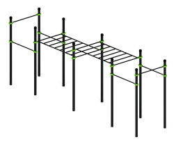 Воркаут 108 зеленый ВТ 12.20-02, фото 3 Воркаут 108 зеленый ВТ 12.20-02, фото 3