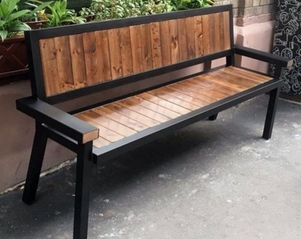 Скамейка TORUDA «Милан» 1,2м, фото 1