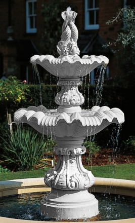 Фонтан классический двухъярусный, фото 1