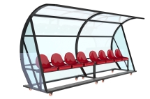 Скамейка для запасных игроков мобильная ОЛИМП СИТИ (на 8 мест)