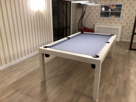 БИЛЬЯРДНЫЙ СТОЛ 8 ФУТОВ "БОУР" ХАЙ-ТЕК STYLE (пул), фото 2