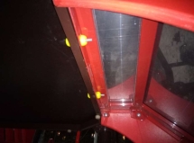 Скат из нержавеющей стали на высоту крепления 900 мм Скат из нержавеющей стали на высоту крепления 900 мм