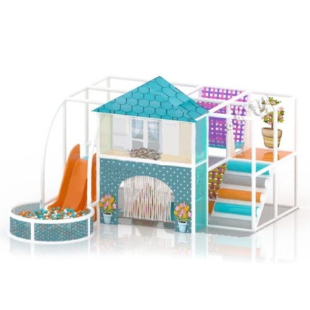 Детский игровой лабиринт «Дарита» (4,65*5,3*3м), фото 1