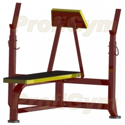 Скамья для жима лежа с упором для партнера СК-0060-H , фото 2