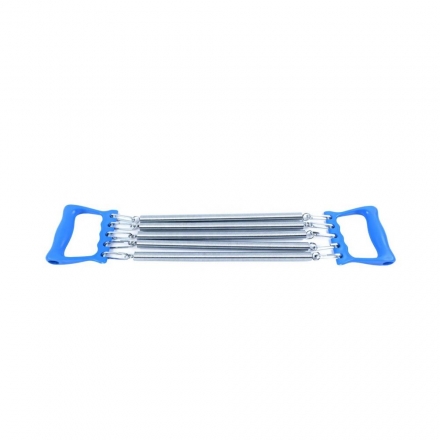 Эспандер плечевой ES-101 5 струн, металлический, синий, фото 1