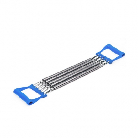 Эспандер плечевой ES-101 5 струн, металлический, синий, фото 2