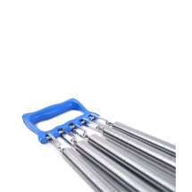 Эспандер плечевой ES-101 5 струн, металлический, синий Эспандер плечевой ES-101 5 струн, металлический, синий