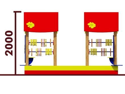 Песочный дворик 05013.21 для детской площадки, фото 2