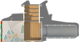 Игровой макет Машинка Акселератор МД102.00.1 для детской площадки, фото 3 Игровой макет Машинка Акселератор МД102.00.1 для детской площадки, фото 3