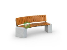 Скамейка «Форт» 1800 мм со спинкой