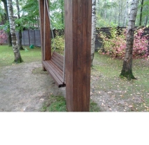 Скамья-качели