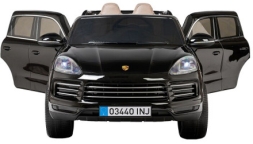 Детский электромобиль PORSCHE CAYENNE S 12V - JJ2128-BLACK-PAINT, фото 6