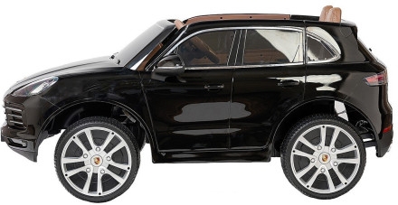 Детский электромобиль PORSCHE CAYENNE S 12V - JJ2128-BLACK-PAINT, фото 5