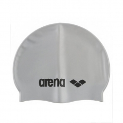 Шапочка для плавания (силиконовая) Arena Classic Silicone Cap (silver)