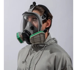 Защитный полнолицевой респиратор BAIANDA размер средний (M) EK201, фото 4
