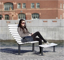 Скамья с подножкой