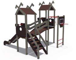 Детский игровой комплекс Лесная долина ДИО 06020, фото 2