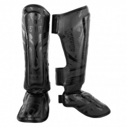 Щитки Venum Gladiator Black/Black, фото 1