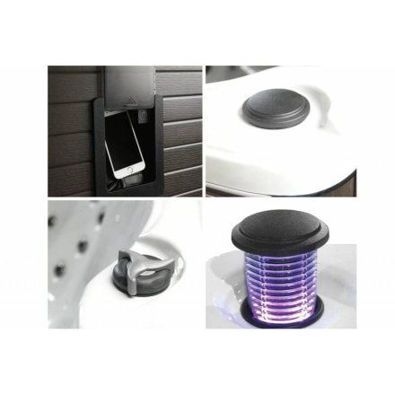 Плавательный бассейн с противотоком Treesse Antibes, фото 3