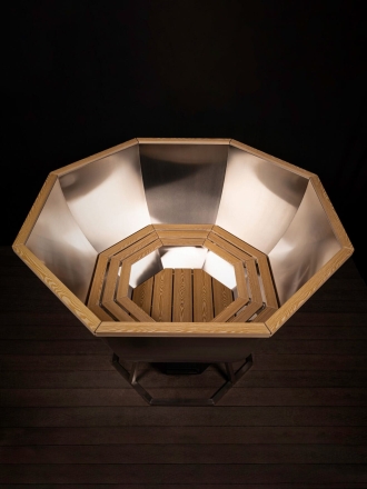 Банный чан KELLEK Siberic AISI 201 на 2-4 человека неокрашенный, фото 3